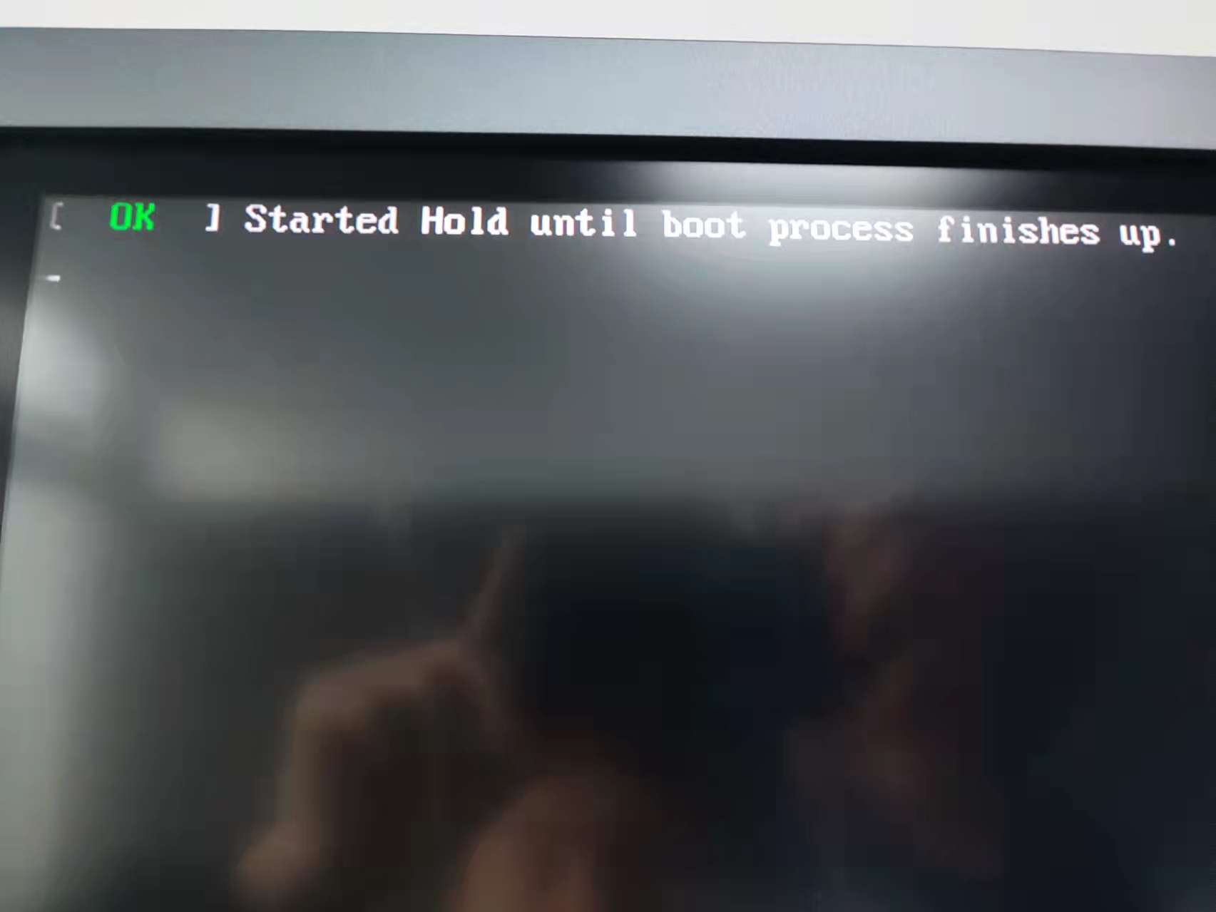 安装UOS家庭版后一堆 OK started hold until boot process finishes up－统信UOS官方论坛