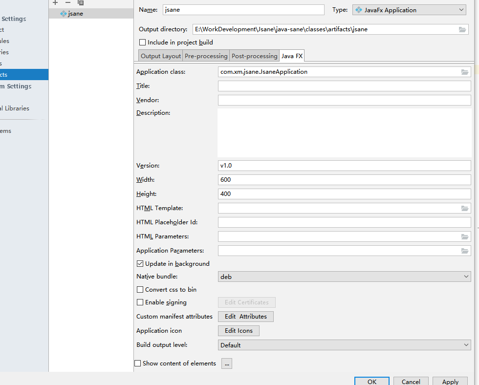 Javafx uos uos 